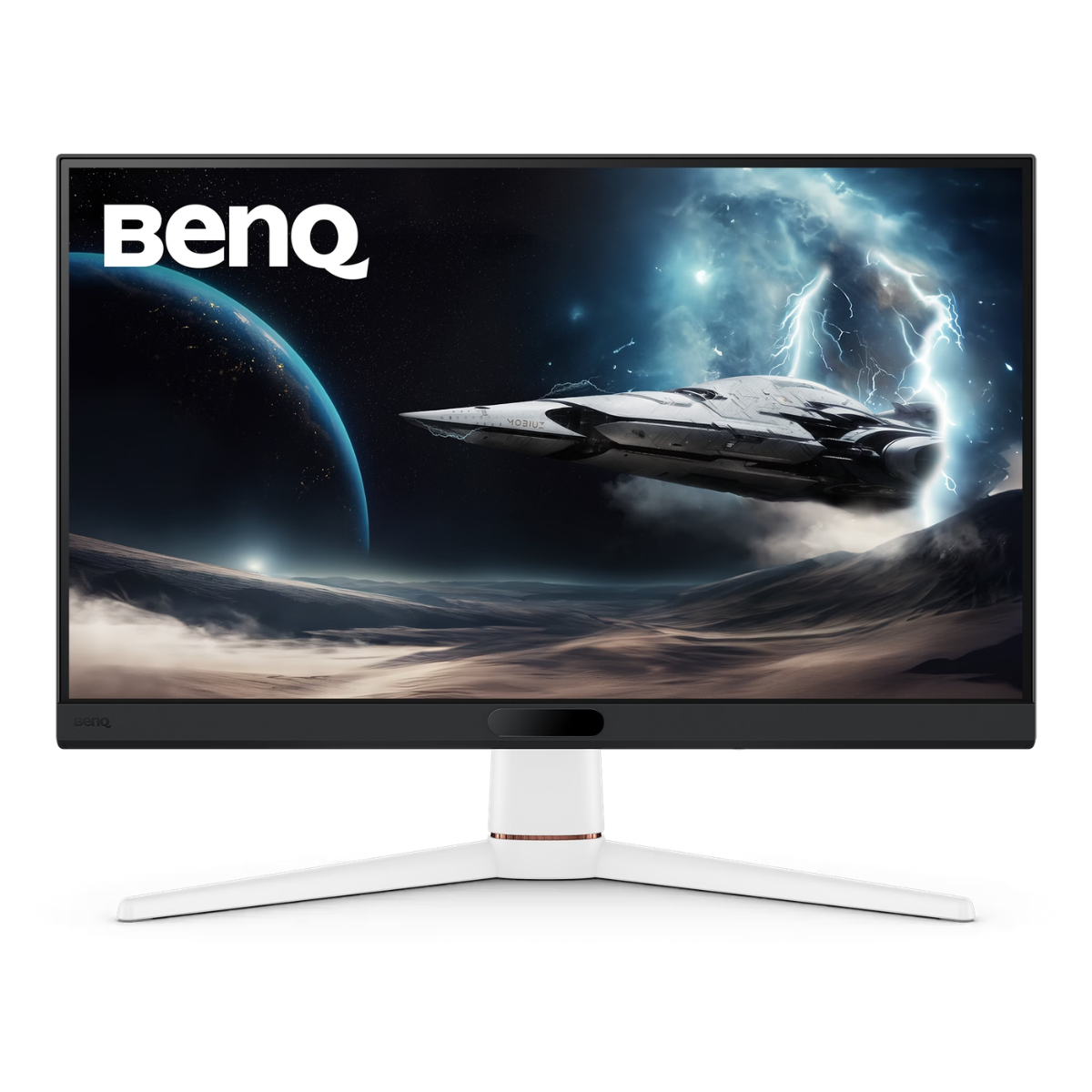 BenQ MOBIUZ EX271Q 27” 2K QHD 180Hz Gaming Monitor – IPS, 1ms, DisplayHDR 400, FreeSync Premium, USB-C 65W - front view
